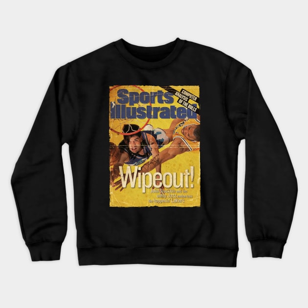 COVER SPORT - SPORT ILLUSTRATED - WIPEOUT Crewneck Sweatshirt by FALORI